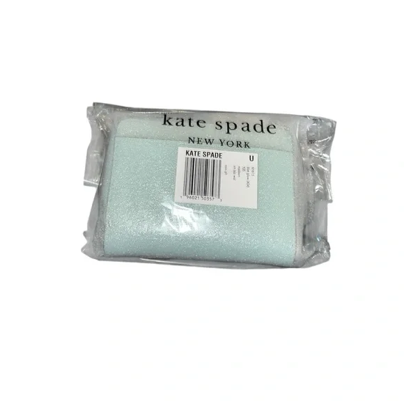 Kate Spade•Madison Blue Glow Small Zip Compact Wallet - Picture 11 of 12